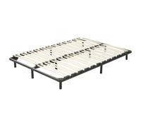 Freestanding Slatted Bed Base COMBOURG 160 x 200 cm (EU King Size)
