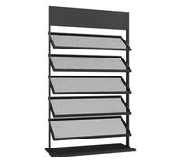 Freestanding Tile Display Rack, Durable Storage Stand for Ceramic Porcelain Marble Stone Slabs in Shopping Malls Warehouses Exhibitions