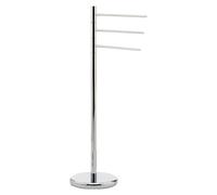 Freestanding Towel Rack | Bathroom Towel Stand, Circular Base Diameter Ø24 cm Weighted with Sand, Bathroom Towel Holder from the Ground