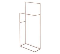 Freestanding Towel Rack Simple Metal Towel HolderRose Gold Bathroom Towel Stand Ideal for Bathroom Balcony Bedroom Use Stylish & Sturdy Design