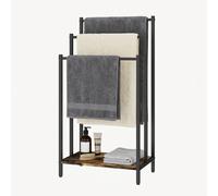Relaxdays Towel rack & shelf
