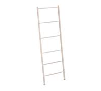 Freestanding Towel Rail for Bathroom 6 Bar Wooden Clothes Ladder 170x55cm Rack