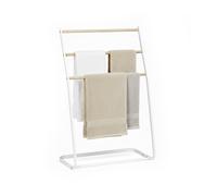 Relaxdays Freestanding metal towel rail