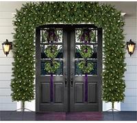 Freestanding Tree Arch with 500 Pre Fixed Warm Glow LED Lights - Double 2.2m Wide