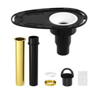 Freestanding Tub Drain Rough-in Kit, Free Standing Tub Drain Kits for Bathtub Installation with ABS Pipe & Brass Pipe, CUPC Certification