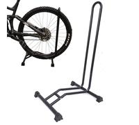 Freestanding Upright Bike Floor Stand | Bicycle Parking Storage Rack for Mountain & Road Bikes | Space Saver for Wheels up to 29 Inches