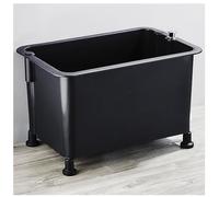 Freestanding Utility Sink for Laundry Room, Plastic Mop Washing Station with Drain Button for Balcony Bathroom Garage Workshop