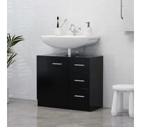 Freestanding Vanity Unit Basin Sink Bathroom Storage Cabinet with 3 Drawers
