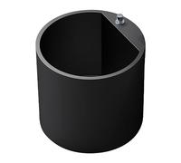 Freestanding Vessel Sink with One-Touch Drain, Stainless Steel Utility Bathroom Sink, for Laundry Room, Balcony, Office, Hotel Use