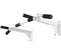 Freestanding wall mount Pull-Up Bars Home Fitness Equipment Sandbag Resistance Band Suspension Bracket Door frame upward bar(White)