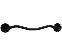 Freestanding wall mount Pull-Up Bars Home Pull-ups Arm Exercises Training Ring Resistance Band Equipment Door frame upward bar(Schwarz)