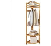 Freestanding Wooden Hall Tree with Shoe Sto - Slish Space-Saving Coat Rack for Entryway & Mudroom nizat, Perfect for Home Decor and Clutter-Free Living
