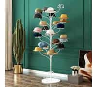 FreestandingHat Display Stand for Baseball C Commercial Rackfor Home & Retail Ideal for Easy Access & EyeCatching Presentat