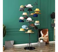FreestandingHat Display Stand for Baseball C& Rack for Home & Retail Stores Perfect for Showcasing & St Hats