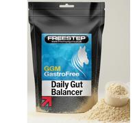 Freestep GastroFree Daily Horse Gut Balancer | Hindgut & Gastric Comfort | Ulcer Maintenance Support | Digestive Probiotic Magnesium Oxide and Carbonate Powder