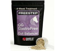 Freestep GastroFree | Intensive 4-Week Horse Gut Balancer & Gastric Aid | Ulcer Maintenance Support for Hindgut Health & Stomach Comfort | Probiotic Powder for Feed Utilization & Tummy Health