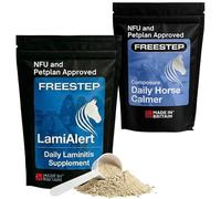 Freestep LamiAlert with Composure - Laminitis Supplement & Calming Support for Horses, Magnesium, Chamomile & Vitex, Molasses-Free for EMS, Stress & Behaviour Balance