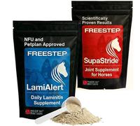 Freestep LamiAlert with SupaStride - Daily Laminitis Supplement & Joint Support for Horses, Magnesium, Boswellia & Bromelain, Molasses-Free Supplements for Older Horses