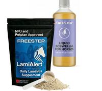 Freestep Laminitis and Joint Support Bundle for Horses, Magnesium Hoof Care with Liquid Boswellia Mobility Aid, Molasses Free Metabolic and Arthritis Support