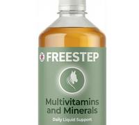 Freestep MultiMinerals, Natural Mineral Balancer for Horses, Vitamins and Minerals Supplement with Apple Cider Vinegar, Yarrow, Dandelion Leaf & Limeflower, Support for Laminitis-Prone Horses