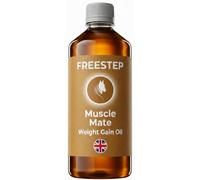 Freestep Muscle Mate | Conditioning Oil for Horses Weight Gain, Topline Support & Muscle Builder | Rice Bran Oil for Horses | 1200 mg Gamma Oryzanol per 15 ml | Non-Heating Daily Feed