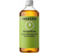 Freestep RespriFree Premium Liquid Horse Respiratory Supplement | Natural Equine Breathing & Clear Airway Support for Dust & Pollen | Fast-Absorbing Ginger, Rosehip & Antioxidant Lung Health Formula
