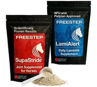 Freestep SupaStride with LamiAlert - Joint Supplement and Laminitis Support for Older Horses, Boswellia, Bromelain and Magnesium, Molasses-Free Daily Mobility and Hoof Care