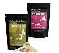 Freestep Sweet Itch and Laminitis Support Bundle for Horses, Burdock and Bromelain Powder with Magnesium Comfort Formula, Molasses Free Seasonal and Metabolic Care