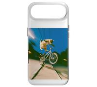 Freestyle Bicycle Riding Cat Street Trick Case for iPhone Air