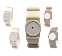 Freestyle Libre 1/2 Sensor Strap, CGM Strap, Adjustable Armband, Skin Tone Colours, Adhesive Free (Beige)