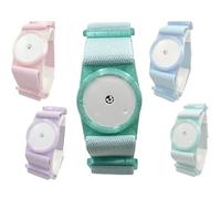 Freestyle Libre 1/2 Sensor Strap, CGM Strap, Adjustable Armband, Translucent Colours, Adhesive Free (Teal)