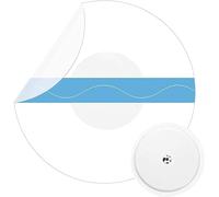 Freestyle Libre 2 Plus Sensor Covers 60Pack Waterproof & Breathable Patches for Libre 2 & 3-Transparent CGM Tapes Without Glue in The Center-Enlite-Guardian-14 Day Overpatch
