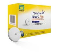 Freestyle Libre 2 Plus Sensor for diabetes monitoring CGM With Free Alcohol Wipes