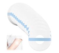 Freestyle Libre 2 Sensor Covers, 25 Pack Waterproof Patches for Libre 2 & 3 Transparent CGM Tapes Diabetic Sensor Covers Without Glue for Your Sensors Continuous Protection During