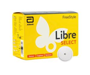 FreeStyle Libre Select Sensor, new glucose measurement system for continuous monitoring, 15 days