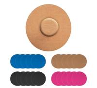 Freestyle Libre Sensor Covers, 20 Pcs Libre 2 Sensor Patches Waterproof Breathable Adhesive Firm Paste Sensor Cover CGM Tape No Glue in The Center Multi Colored