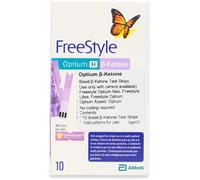 FreeStyle Optium β-Ketone Test Strips 10 Pack