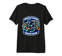 Freestyle Slalom Skater Cone Weaver Gift Premium T-Shirt