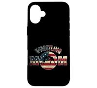 Freestyle Wrestling Mat Mama Grappling Moms of Wrestlers Case for iPhone 16 Plus