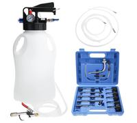 FreeTec 10L Transmission Oil Filler Pump, Automatic Transmission Fluid Filling Pump, Pneumatic Gearbox Oil Filler Refill Pump with ATF Filling Adapter Kit