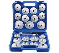 FreeTec 23PC Oil Filter Removal Cap Wrench Garage Socket Set Automotive Removal Garage Tool