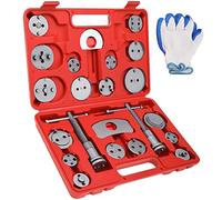 FreeTec 24pcs Brake Caliper Rewind Tool Caliper Wind Back Tool Universal Caliper Rewind Tool Kit Brake Caliper Tool Set For Replacement Of Brake Pads