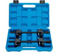 FreeTec 2pc Coil Spring Compressor For MacPherson Struts Shock Absorber Car Garage Tool (Blue)
