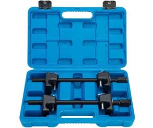 FreeTec 2pc Coil Spring Compressor For MacPherson Struts Shock Absorber Car Garage Tool (Blue)