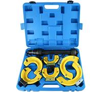 FreeTec 7-piece set. Spring Compressor Set for McPherson Suspension Strut Clamping Lowering Car Universal Tool Set