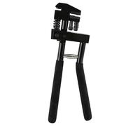 FreeTec Metal Punch Flange Tool, Metal Joggler Panel Flanging Tool, 2 in 1 Steel Sheet 5mm Hole Punching Plier and Edge Setter Hand Joggler for Car Body Panel Repair Welding Flanging (Black)