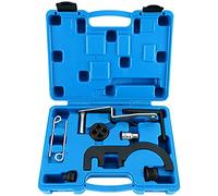 FreeTec Timing Chain Tool, 8 pcs Diesel Engine Timing Tool Kit, Camshaft Alignment Flywheel Locking Pin Fuel Pump Removal Chain Locking Tools for BMW N47 N47S N57 N57S 1.6 2.0 (Blue)