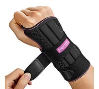 FREETOO Doctor Approved Wrist Support with 3 Stays, Day Night Carpal Tunnel Wrist Splint for Men Women,Wrist Support Brace for Arthritis,Tendonitis,Sprained,RSI, Sports Protect, Right(S/M:13-20CM)