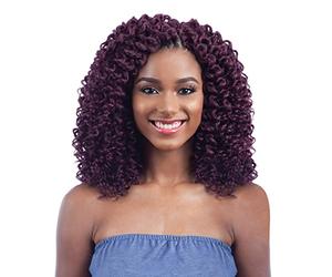 FreeTress 2X Wand Curl Braid Soft Baby Curl (1B)
