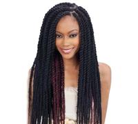 Freetress Equal Synthetic Hair Braids Havana Twist Style Cuban Twist 41cm (1), 41cm , 1